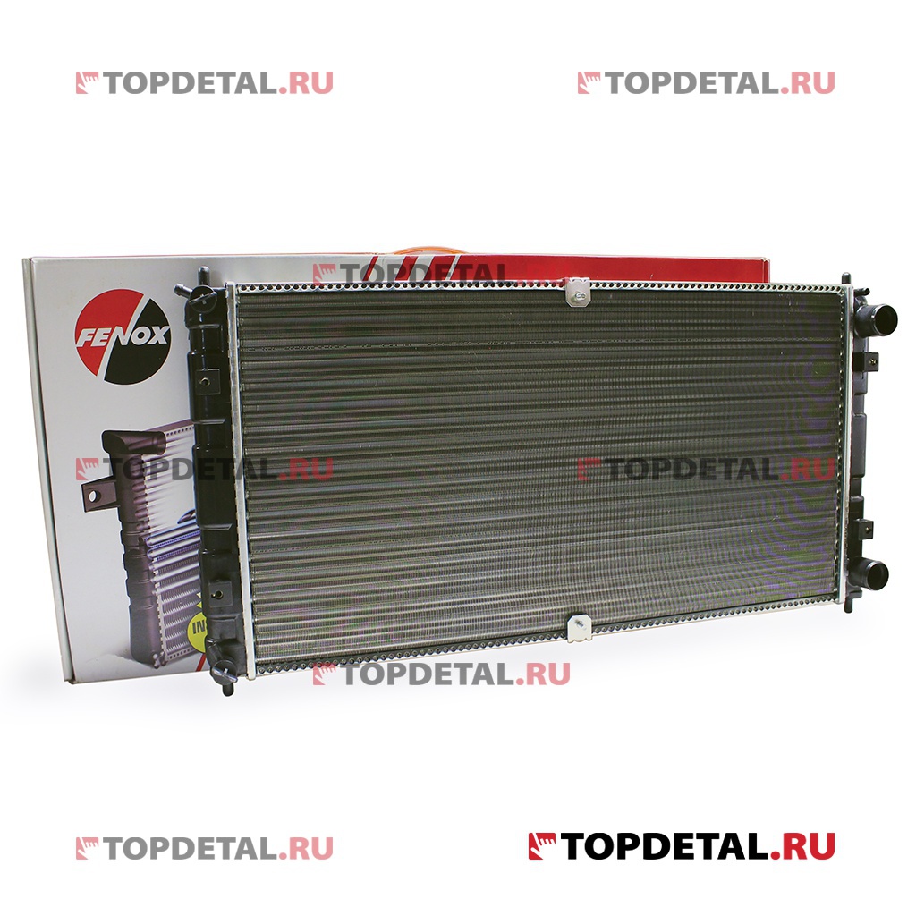 Радиатор охлаждения (2-рядный) ВАЗ-2123, 2120 алюминиевый (RC00009 O7) Фенокс