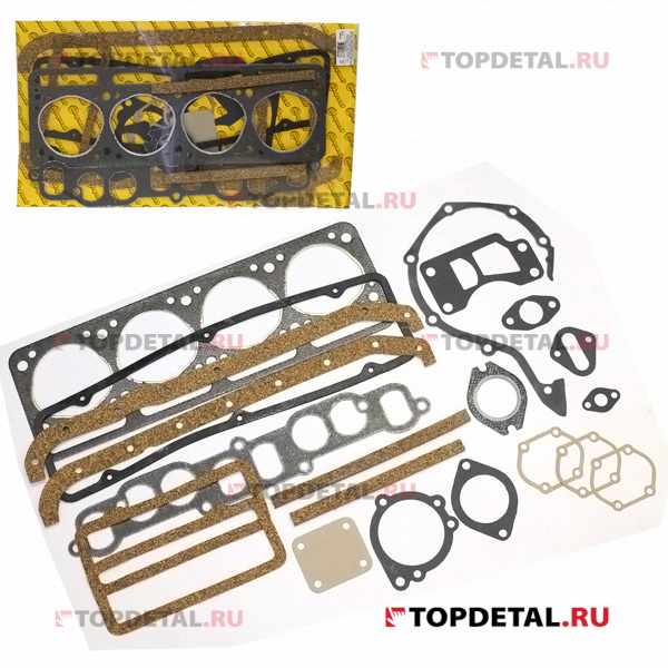 Прокладки двигателя (полный кт. пробка) для а/м УАЗ-417 Premium Riginal