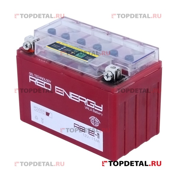Аккумулятор 12СТ-11 RED Energy п.п. пуск. ток 220 А (151*86*112)