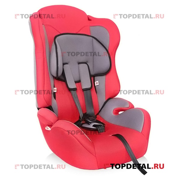 Кресло детское (от  9 до 36 кг) до 12 лет ZLATEK КРЕС0166 ATLANTIC (красный)