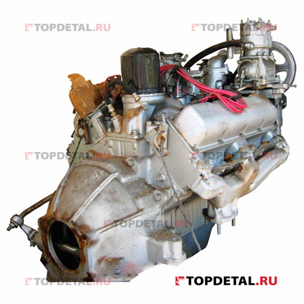 Двигатель ЗИЛ-130 (4-й комплектации: без стартера,генератора,воздушного фильтра)(АМО ЗИЛ)