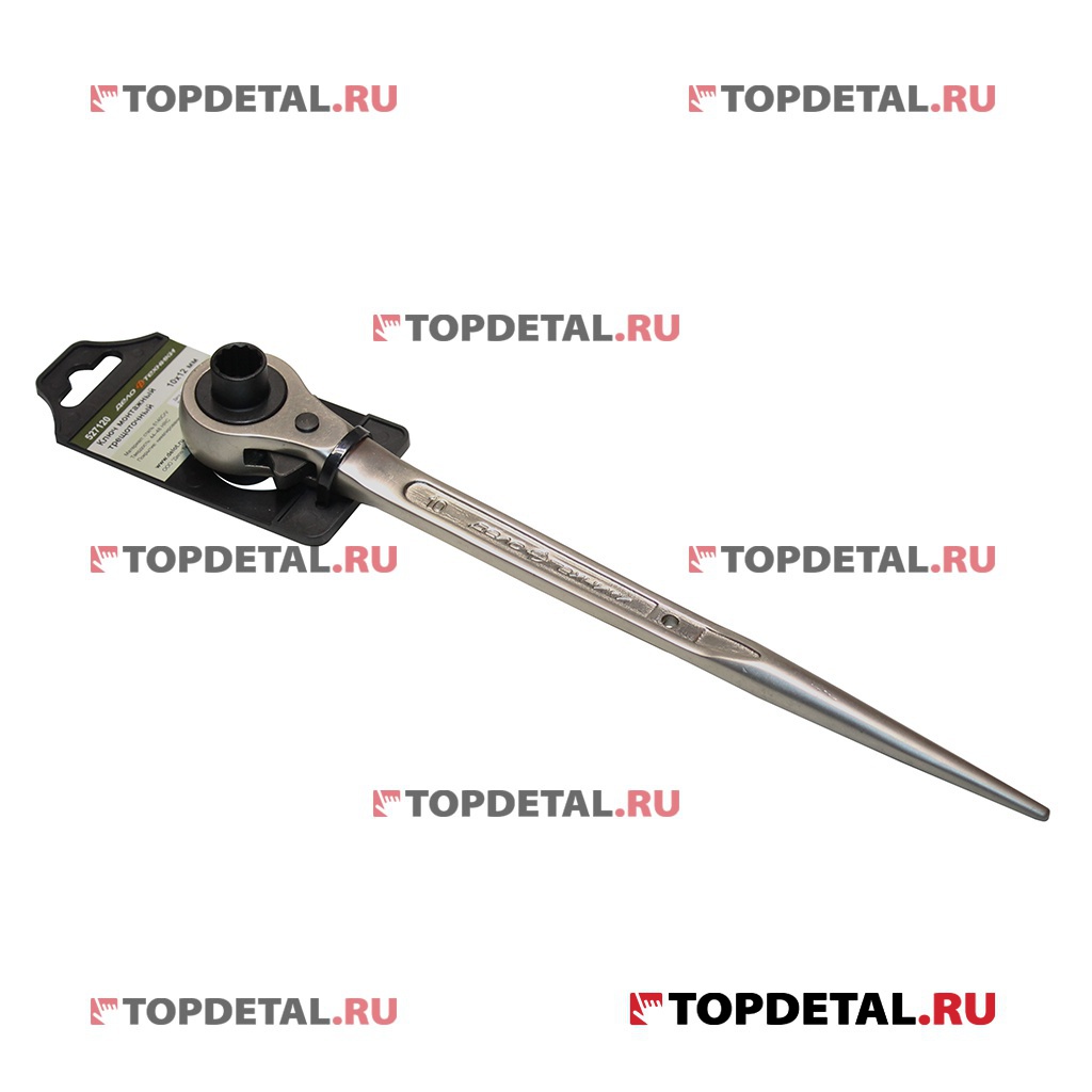 Ключ монтажный трещоточный 10х12 мм (ДТ)