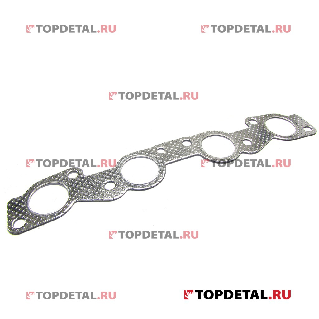 Прокладка выпускного коллектора ВАЗ-2110-12 металлическая (Квадратис) (РК-105, 1,8мм)
