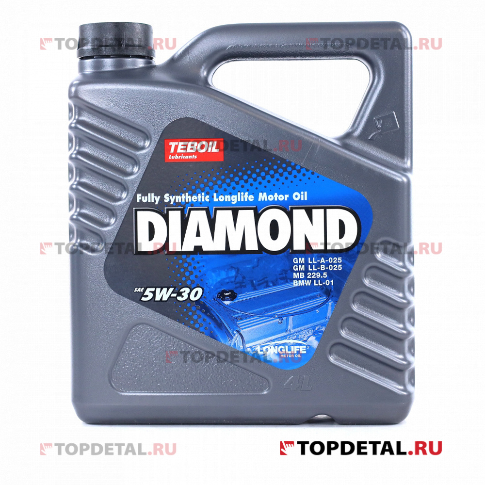 Масло TEBOIL моторное DIAMOND FS 5W30 4л. (синтетика)
