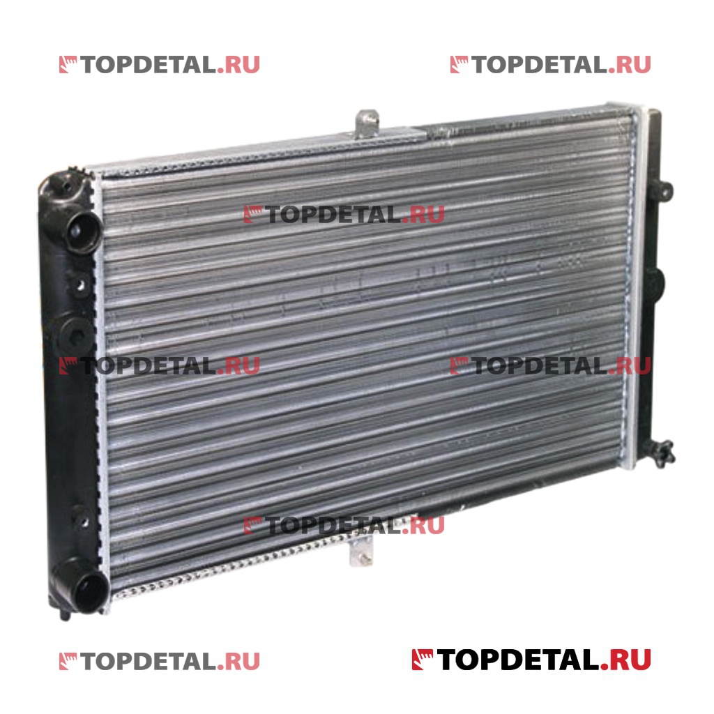 Радиатор охлаждения (2-рядный) ВАЗ-2110-12 алюминиевый "Riginal"