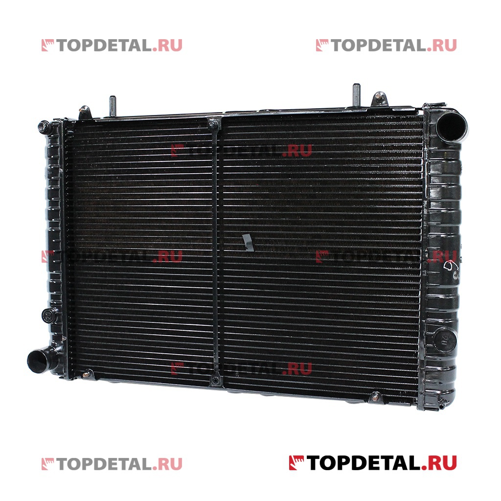 Радиатор охлаждения (1-рядный) Г-3302 с пластм. бачками +30 % под рамку Лихославль