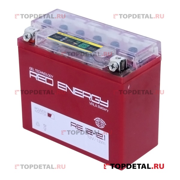 Аккумулятор 12СТ-12 RED Energy п.п. пуск. ток 165 А (151*71*130)
