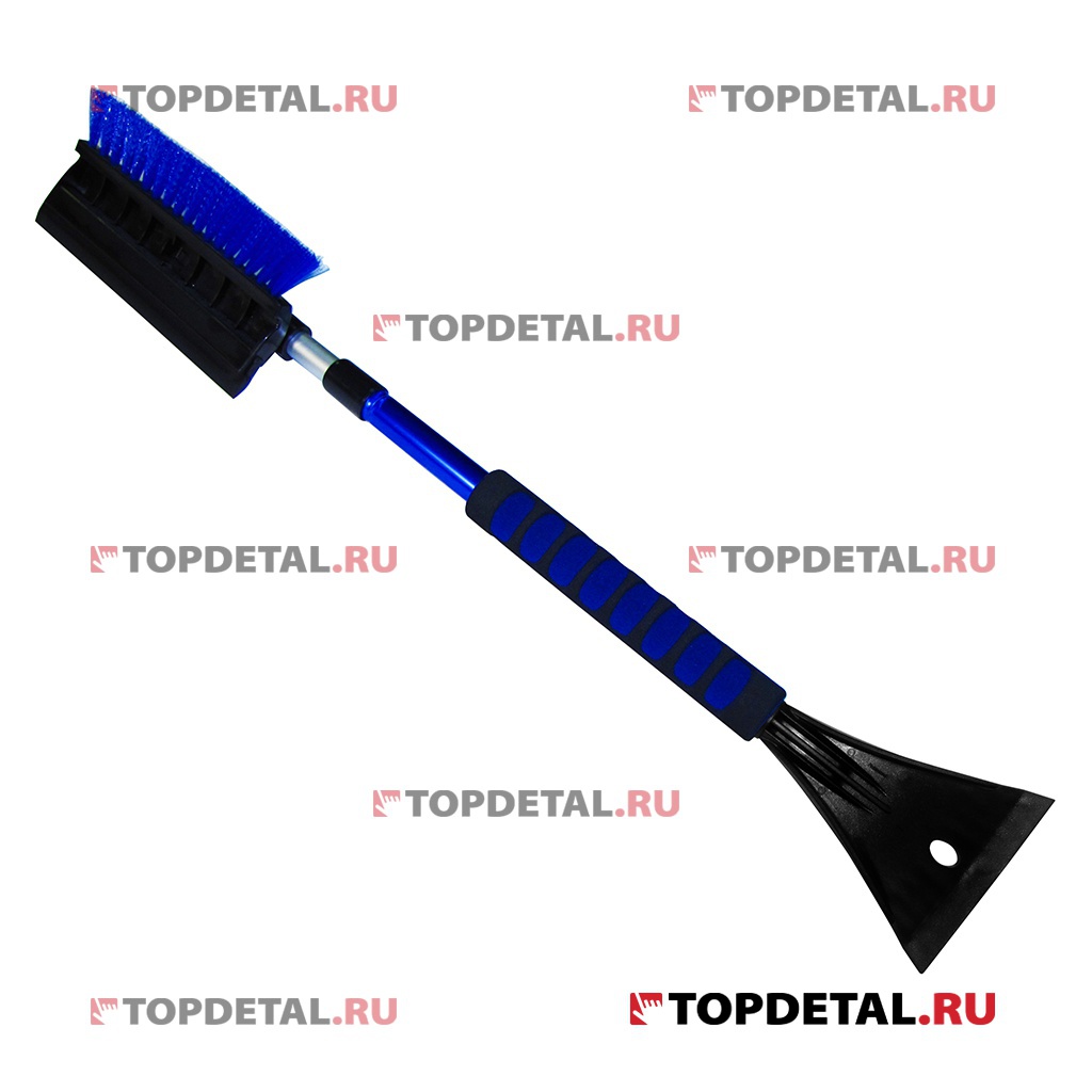 Щетка-скребок для снега 66-89 см. поворотная с телескопической ручкой "RedMark"