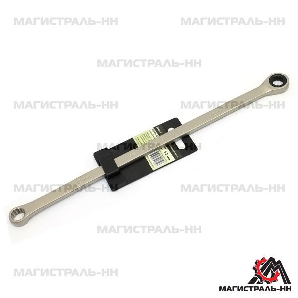 Ключ накидной трещоточный удлиненный 12 мм (ДТ)
