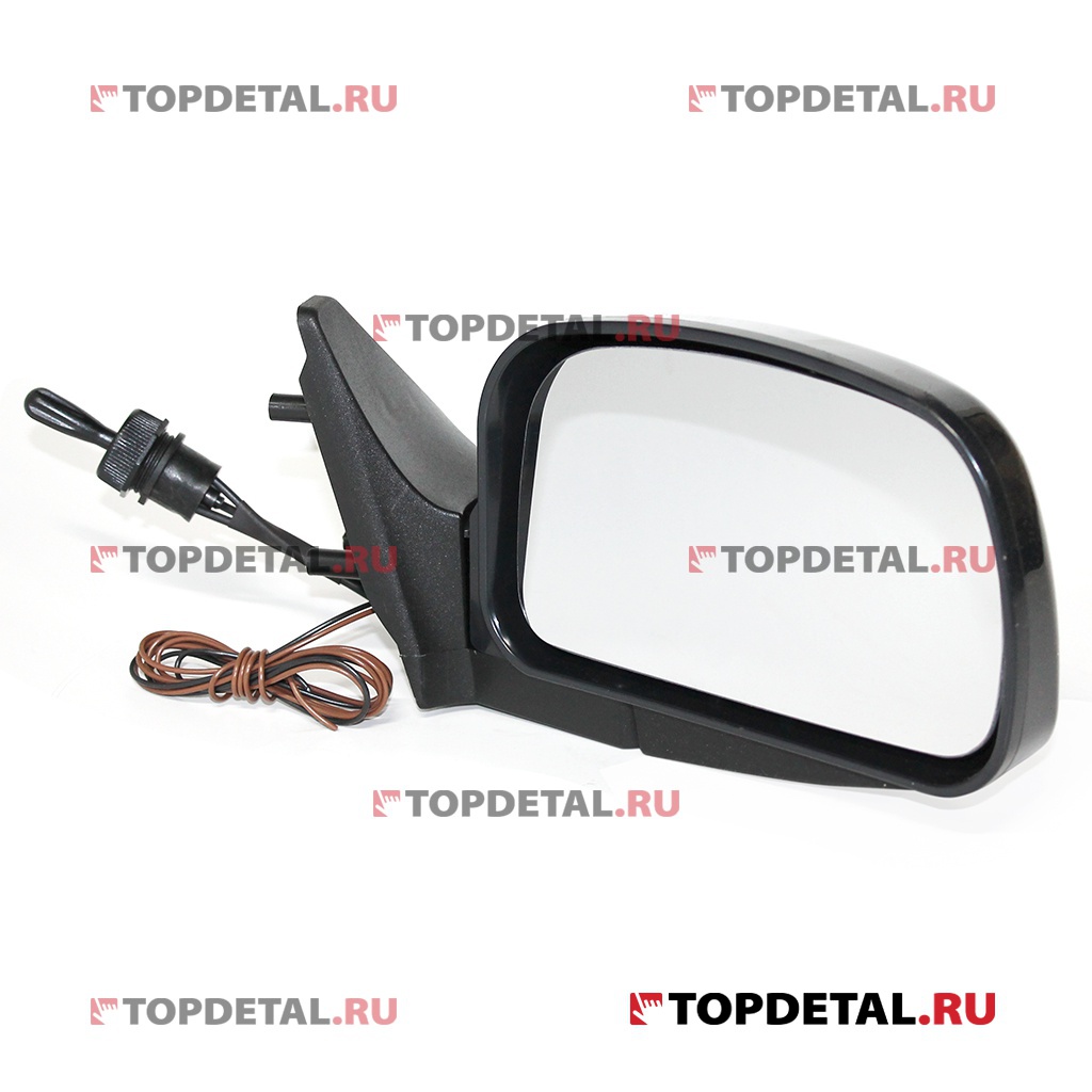 Зеркало заднего вида ВАЗ-2108-15 правое белое с обогревом (Политех)