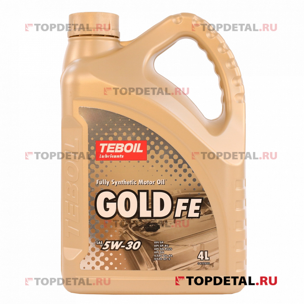 Масло TEBOIL моторное GOLD FE 5W30 4л. (синтетика)