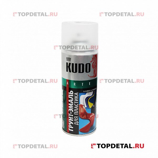 Грунт-эмаль для пластика коричневая (RAL 8017) KUDO 520 мл