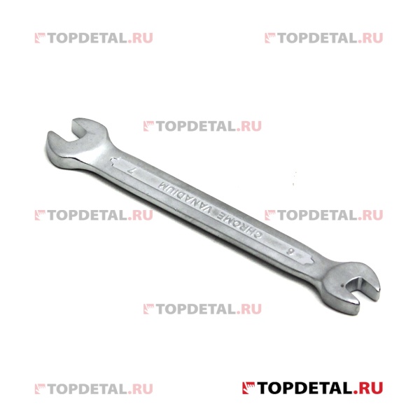 Ключ гаечный рожковый 6х7 мм (холодный штамп) CR-V (СК)