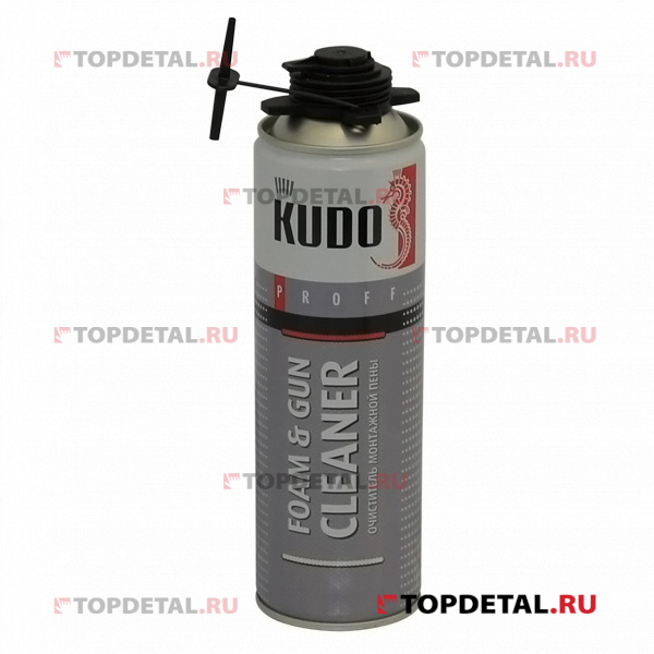 Очиститель монтажной пены KUDO FOAM&GUN CLEANER 650 мл