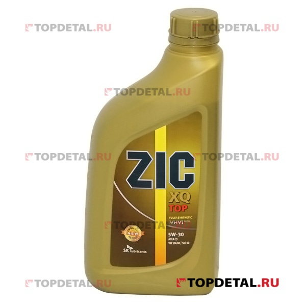 Масло ZIC TOP моторное 5W30 SN/CF 1л (синтетика)