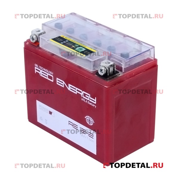 Аккумулятор 12СТ-12 RED Energy п.п. пуск. ток 185 А (150*86*131)
