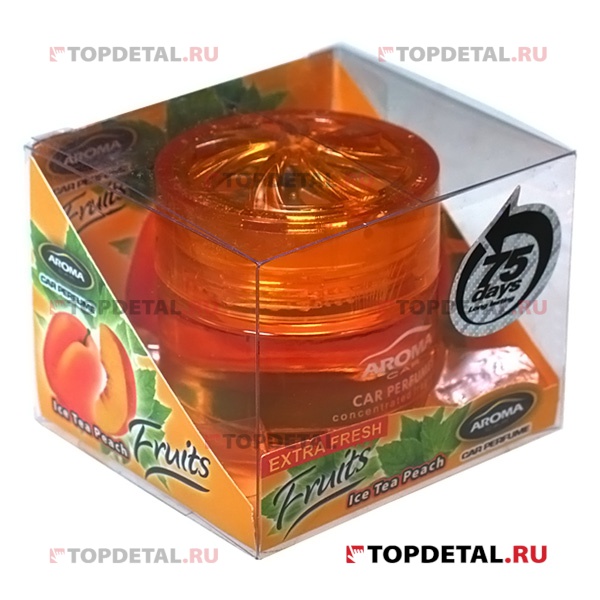 Ароматизатор Aroma Car "Iced Tea Peach" гелевый 50 мл (на панель)