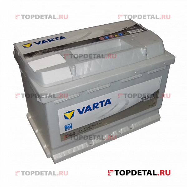 Аккумулятор 6СТ-77 VARTA Silver Dynamic о.п. пуск.ток 780 А (278х175х190) клеммы евро