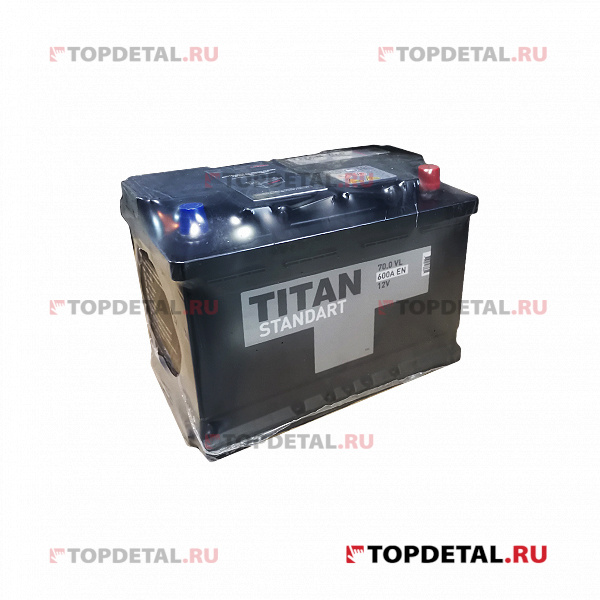 Аккумулятор 6СТ-70.0 TITAN STANDART о.п. пуск.ток 600 А (278*175*190) VL kamina