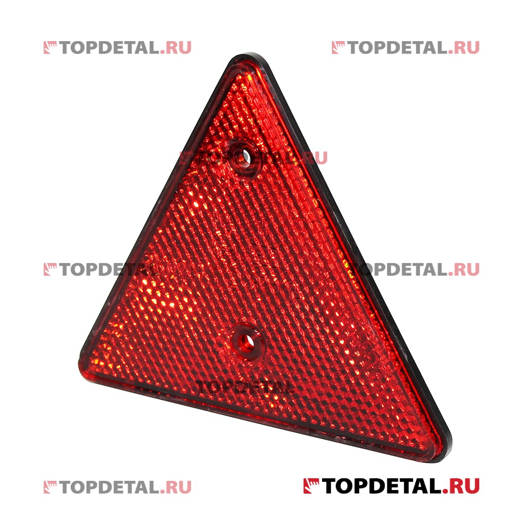 Катафот (треугольный) красный груз/авто, прицепы (ФП401Б) (Освар)