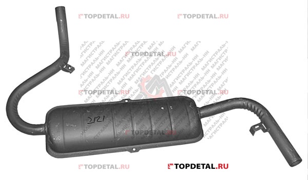 Глушитель ВАЗ-2121 Ижора (135517)