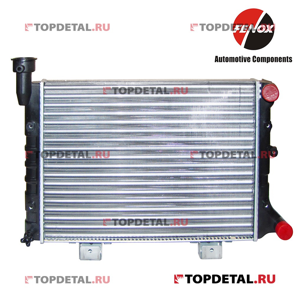 Радиатор охлаждения (2-рядный) ВАЗ-21043, 21073 с ЭСУД (RC00024 O7) Фенокс