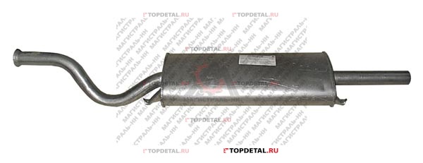 Глушитель ВАЗ-2108 (закатной) алюминир. Ижора (136013)