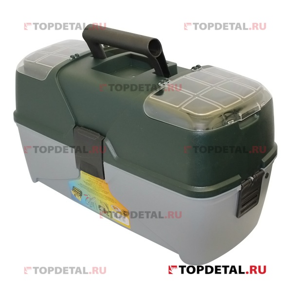 Ящик для инстpументов "Е-45" 18" 450х220х260мм (замок пластмассовый) с лотком