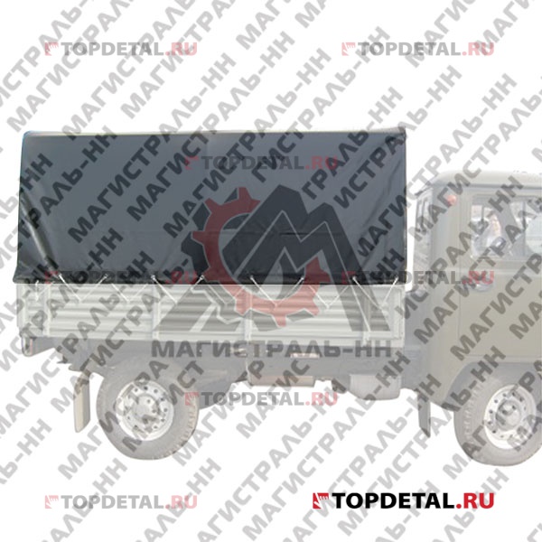 Тент кузова УАЗ-3303-10 (с.о.) (2-х сторонний усиленный) 2,65х1,98х1,10 (1,40)