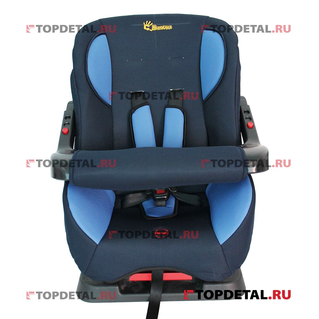 Кресло детское (от  9 до 18 кг) до 8 лет Непоседа LB301(синий)