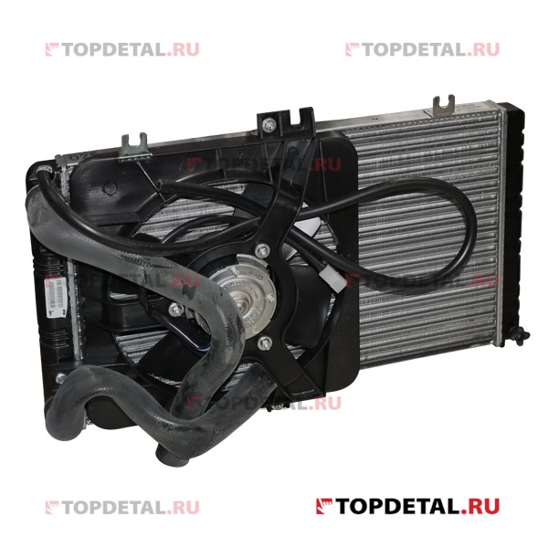 Радиатор охлаждения ВАЗ-2170 с электровентилятором (Лада-Имидж)