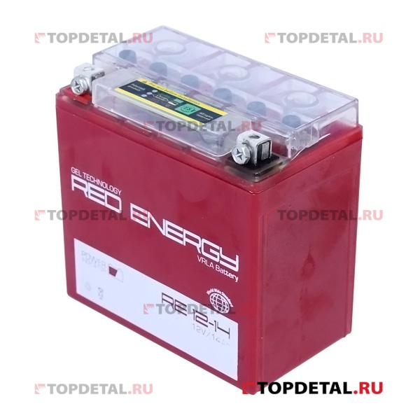 Аккумулятор 12СТ-14 RED Energy п.п. пуск. ток 210 А (151*88*147)
