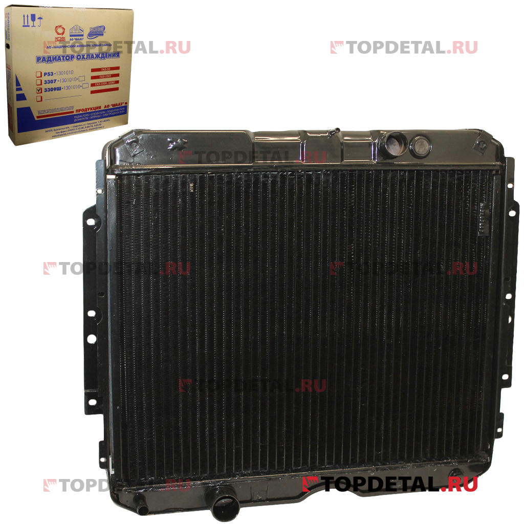 Радиатор охлаждения (3-рядный) Г-3309,33081 дв.ММЗ(Евро-4) Шадринск