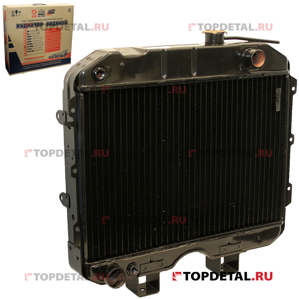 Радиатор охлаждения (2-рядный) УАЗ-452, 469 Шадринск