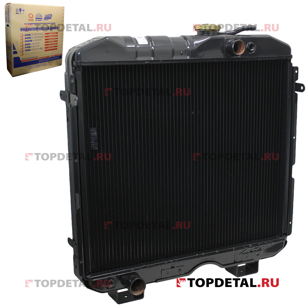 Радиатор охлаждения (3-рядный) ПАЗ-3205-7 дв.245 Шадринск