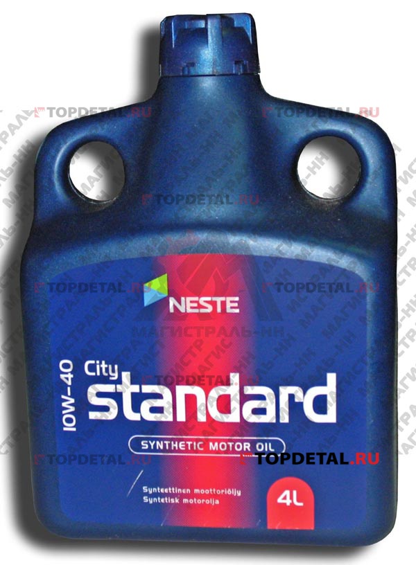 Масло "Neste" моторное City Standart 10W40 4л (синтетика)
