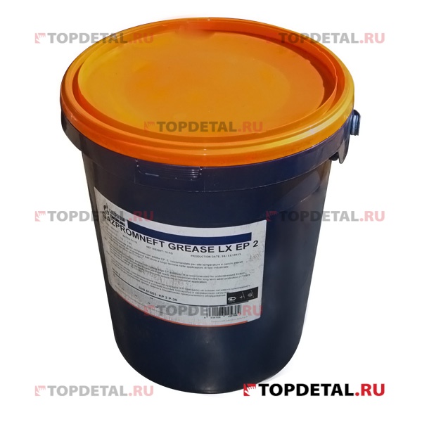 Смазка пластичная Gazpromneft Grease LX EP 2 (ведро 18 кг)