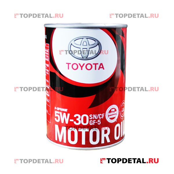 Масло TOYOTA моторное 5W30 Motor Oil SN 1 л (синтетика)