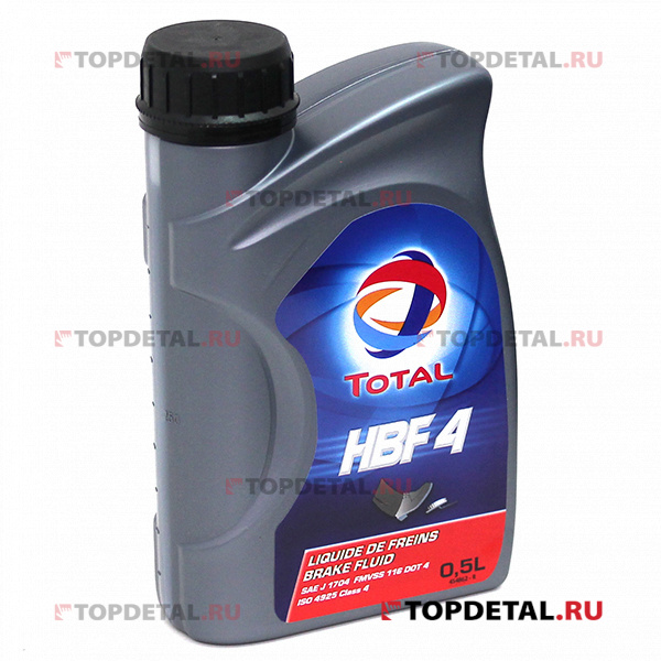 Жидкость тормозная TOTAL HBF-4 0,5л