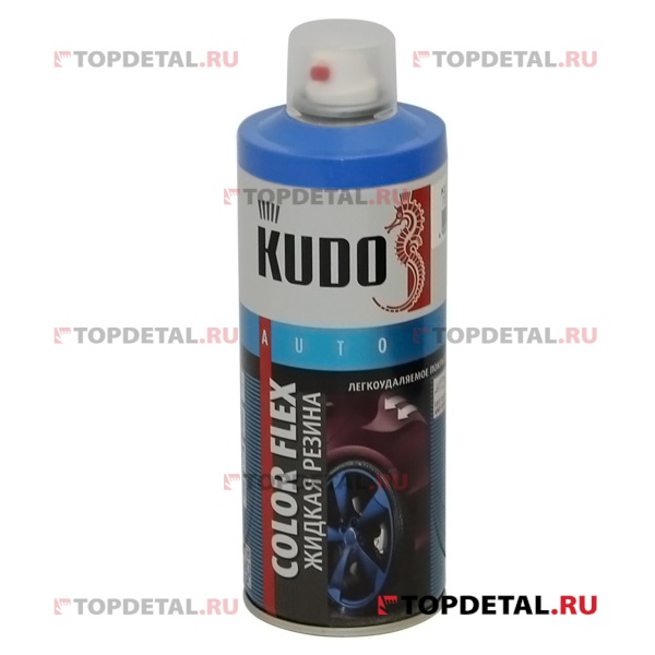 Жидкая резина (многофункциональное резиновое покрытие) голубая 520 мл аэрозоль KUDO