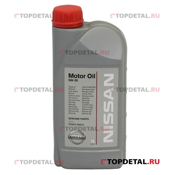 Масло NISSAN моторное 5W30 1 л (синтетика)