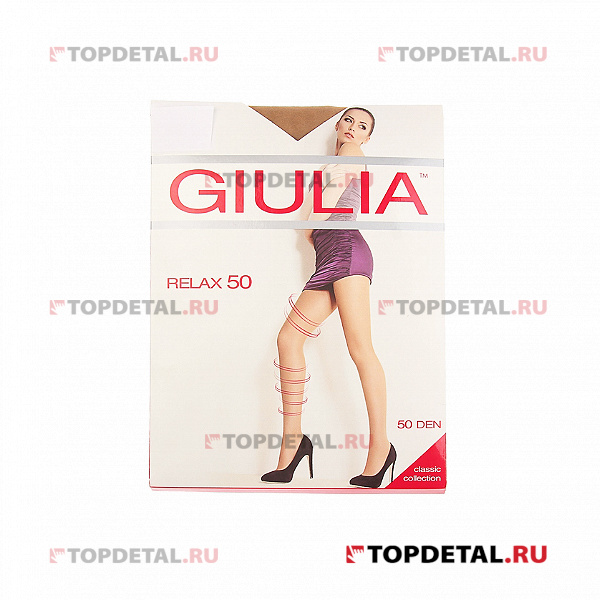 Колготки Giulia RELAX 50 (daino gul, 4/L)