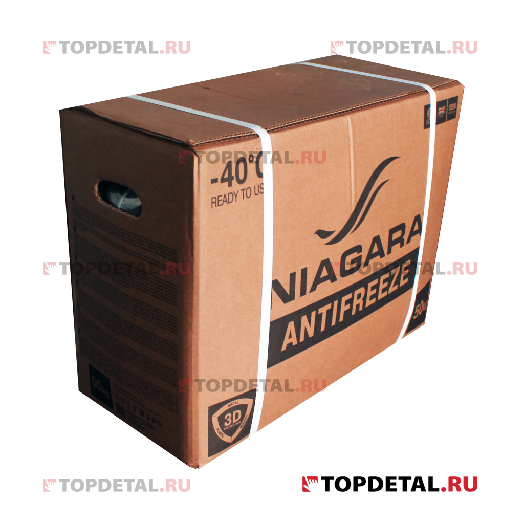 Жидкость охлаждающая "Антифриз" "Ниагара" G11 (зеленый) Bag-in-Box 50 кг