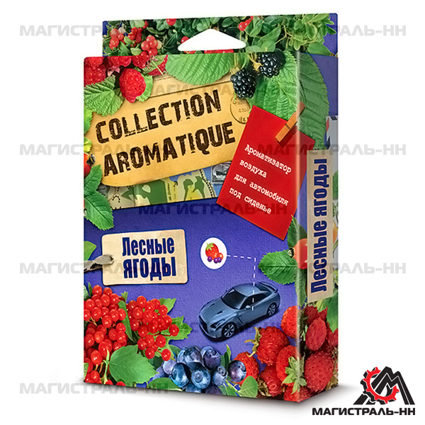 Ароматизатор FOUETTE "Collection Aromatique" "Лесные ягоды" СА-12 под сиденье 200 мл