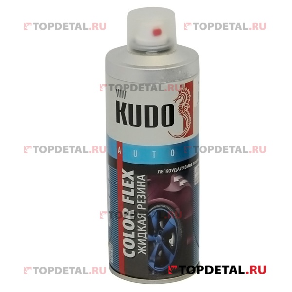 Жидкая резина (многофункциональное резиновое покрытие) серебро 520 мл аэрозоль KUDO