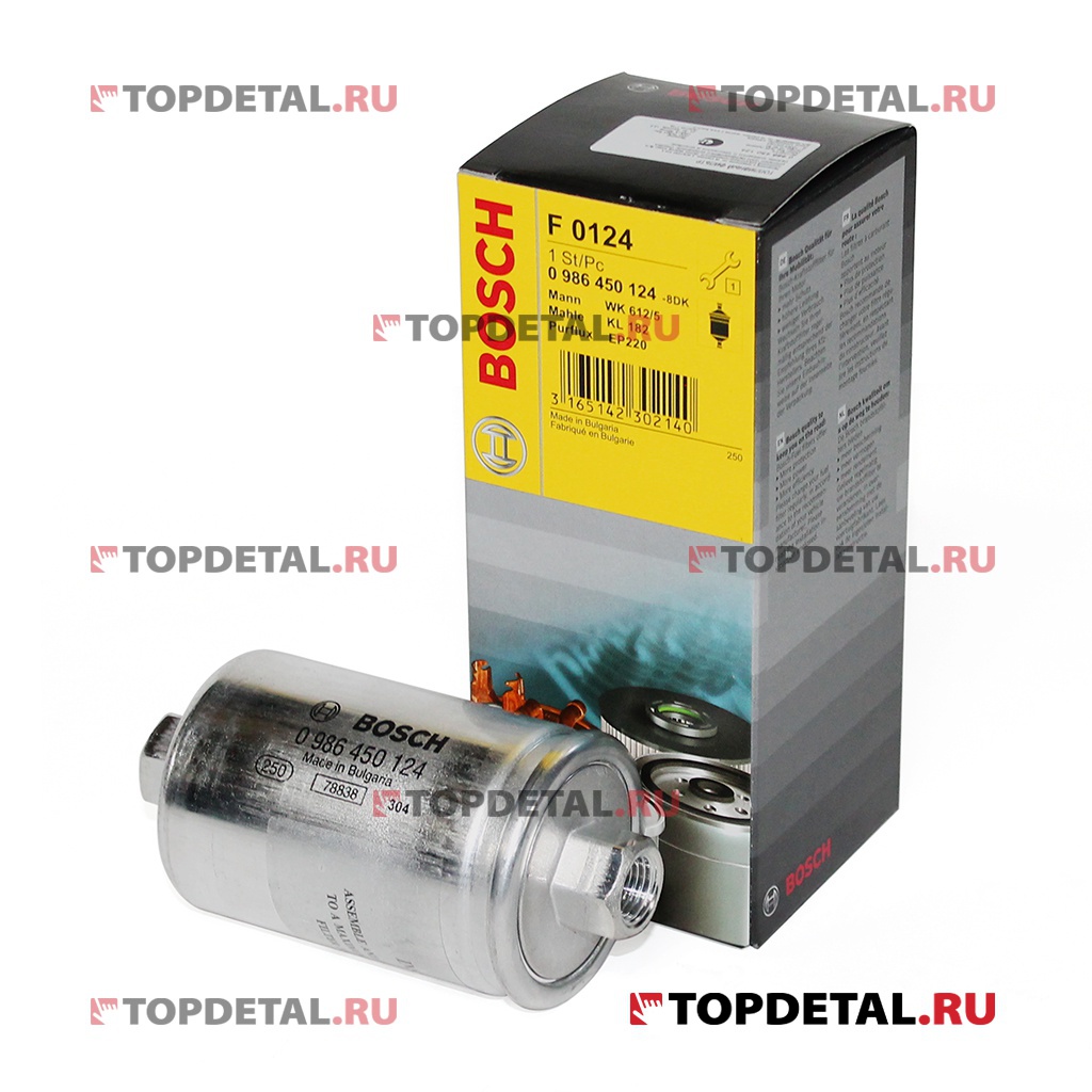 Фильтр топливный ВАЗ 2104-15 ,2123,1118,УАЗ инжектор (гайка) BOSCH