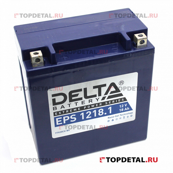Аккумулятор 12СТ-18 DELTA п.п. пуск. ток 270 А (151*87*161)