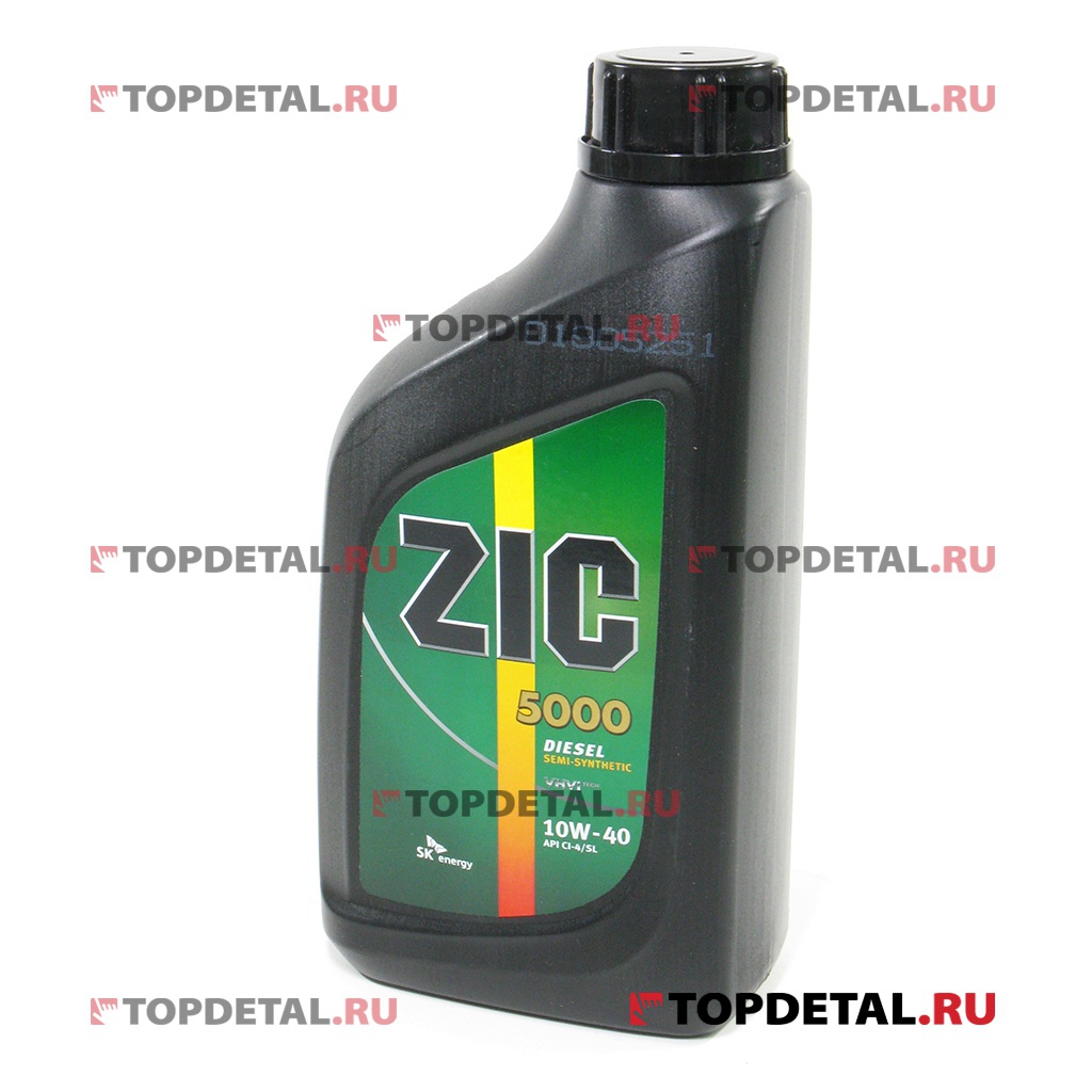 Масло ZIC X7 Diesel моторное 10W40 (CI-4) 1 л (синтетика)