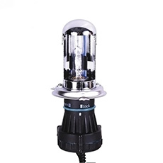Лампа би-ксенон H4 (4300K) (кт. 2 шт+комплект проводов KET) AVS 