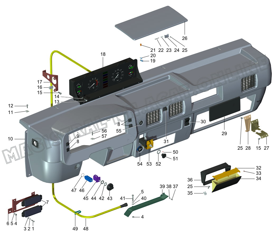 Как снять панель на газели старого образца Как снять панель на газели старого образца